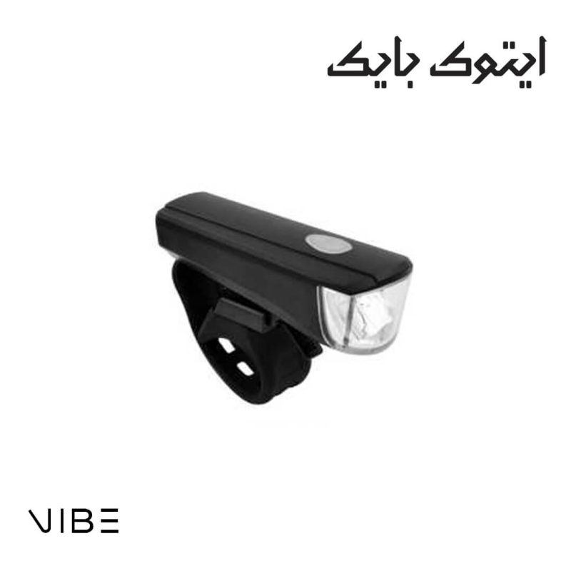 چراغ جلو دوچرخه VIBE مدل LIGHVB0120 باتری دار