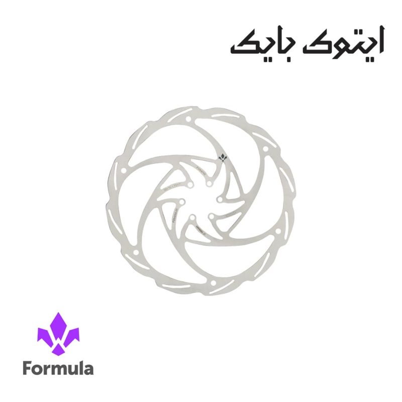 روتور ترمز دیسکی FORMULA مدل 6-پیچ سایز 160mm