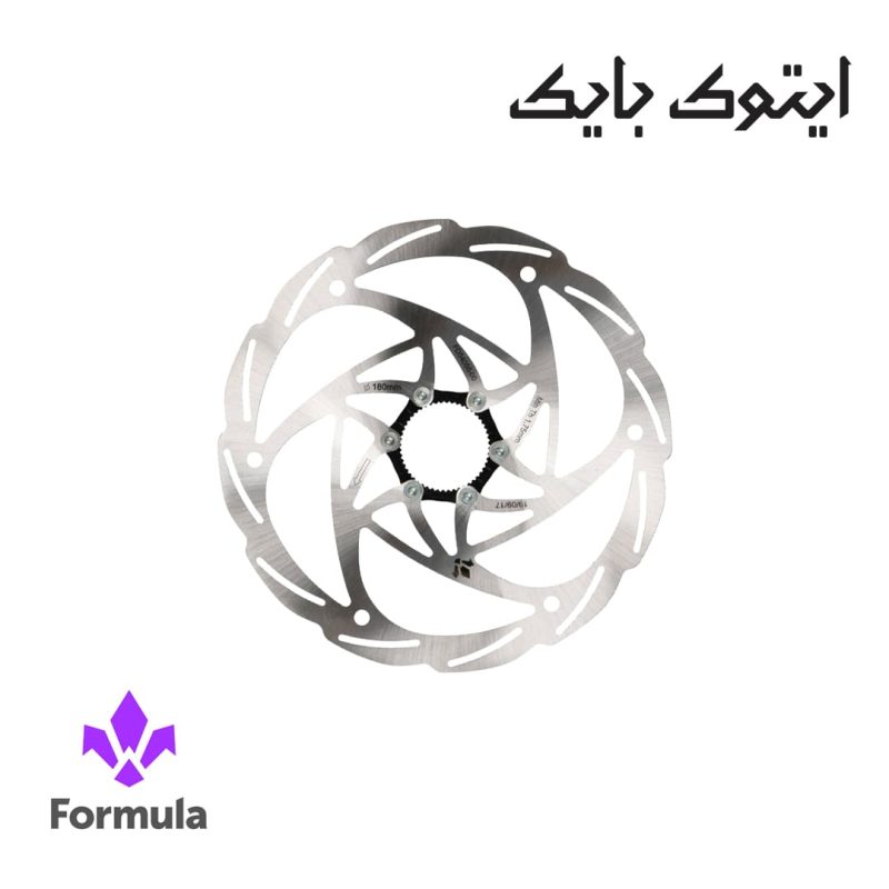 روتور ترمز دیسکی FORMULA مدل سنترلاک سایز 180mm