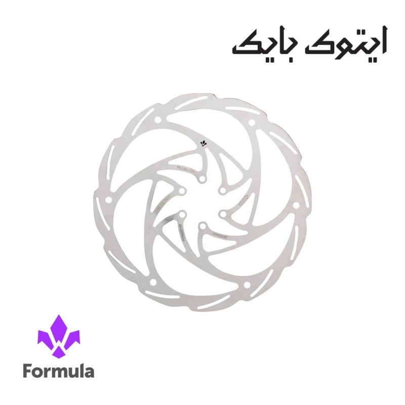روتور ترمز دیسکی FORMULA مدل 6-پیچ سایز 203mm