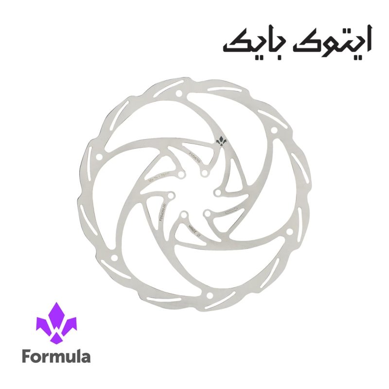 روتور ترمز دیسکی FORMULA مدل 6-پیچ سایز 220mm