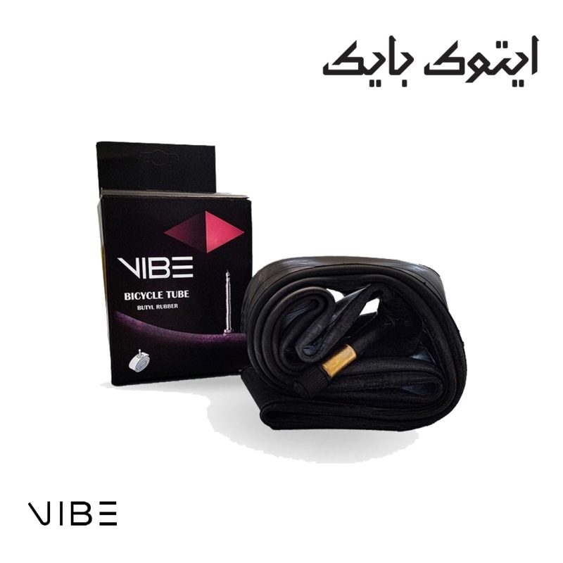 تیوب دوچرخه VIBE مدل 647V09 سایز 2.125×16 AV-48mm