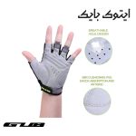 دستکش نیمه دوچرخه سواری GUB رنگ سبز