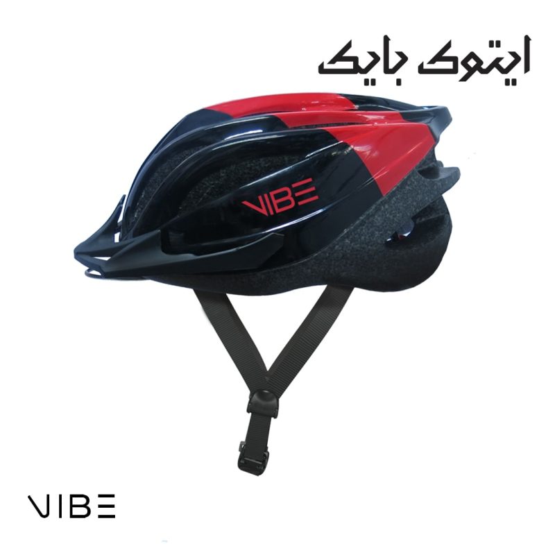 کلاه ایمنی دوچرخه سواری VIBE مدل ALPINE2 رنگ قرمز