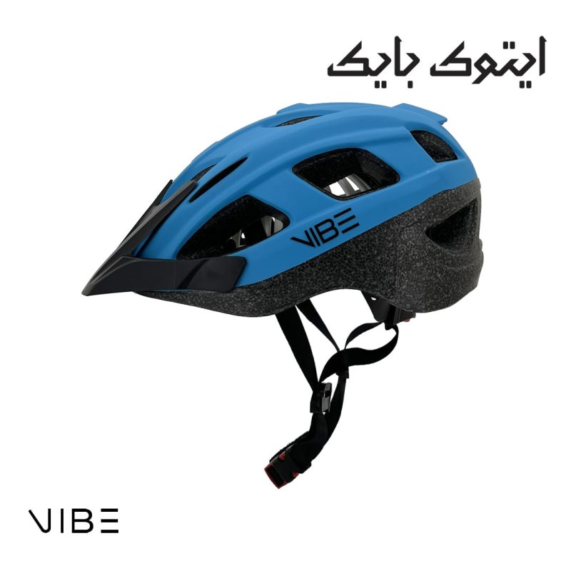 کلاه ایمنی دوچرخه سواری VIBE مدل RIVER1 رنگ آبی