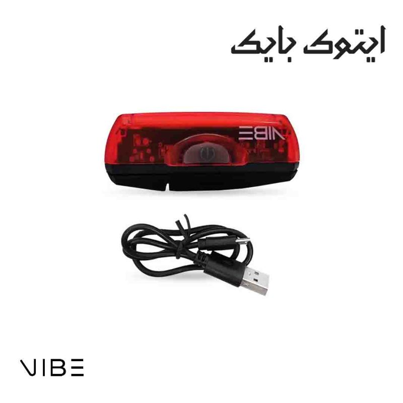 چراغ عقب شارژی دوچرخه VIBE مدل VB0140