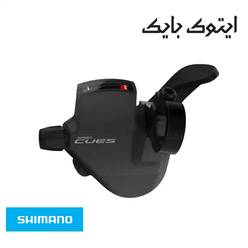 دسته دنده 2 سرعته شیمانو مدل SHIMANO SL-U4000-CUES Left-2SP