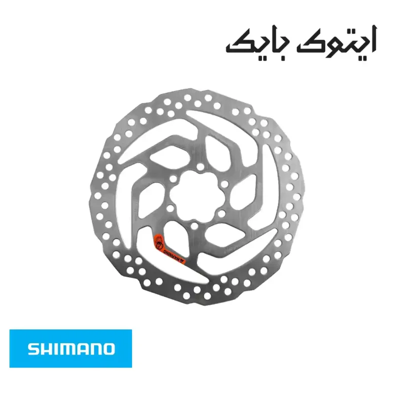دیسک ترمز 6 پیچ شیمانو SHIMANO SM-RT26 180mm